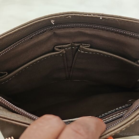 Rosetti Women's Crossbody Shoulder Bag Brown - Picture 6 of 16